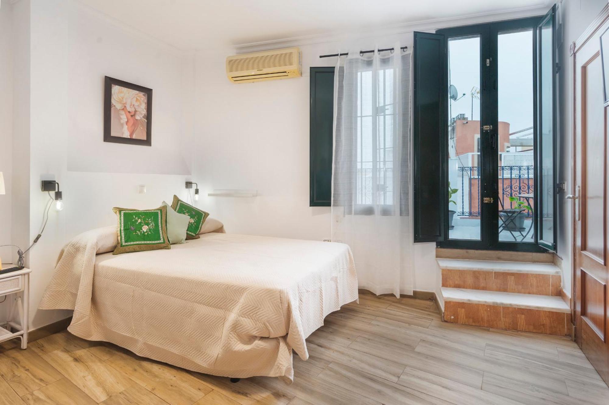 Santa Catalina Moderno Apartman Sevilla Kültér fotó