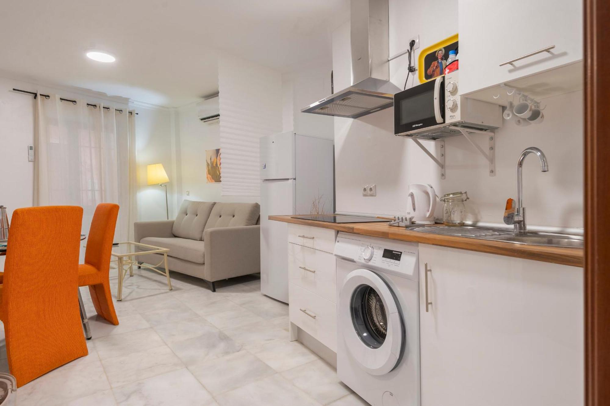 Santa Catalina Moderno Apartman Sevilla Kültér fotó