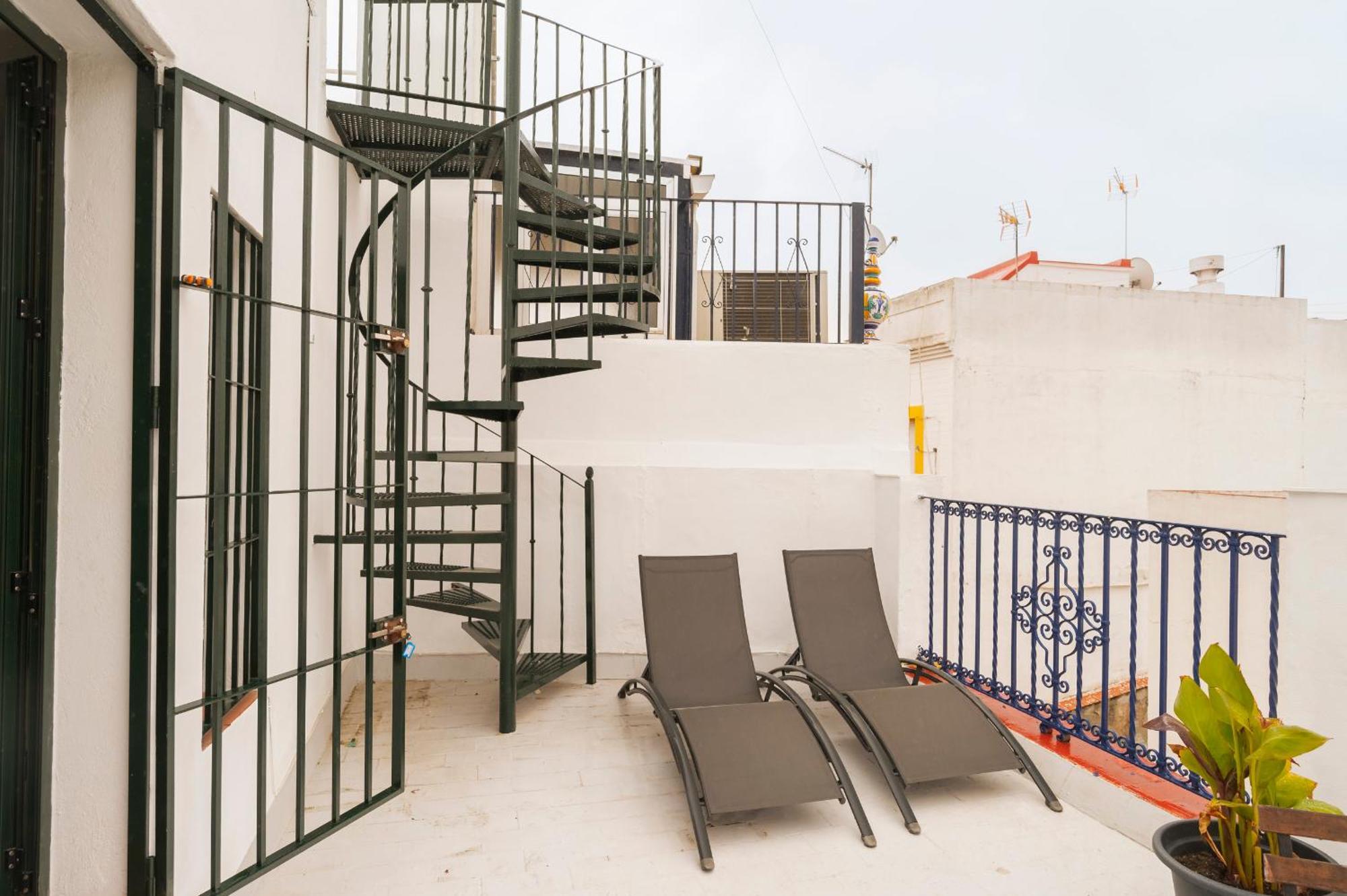 Santa Catalina Moderno Apartman Sevilla Kültér fotó